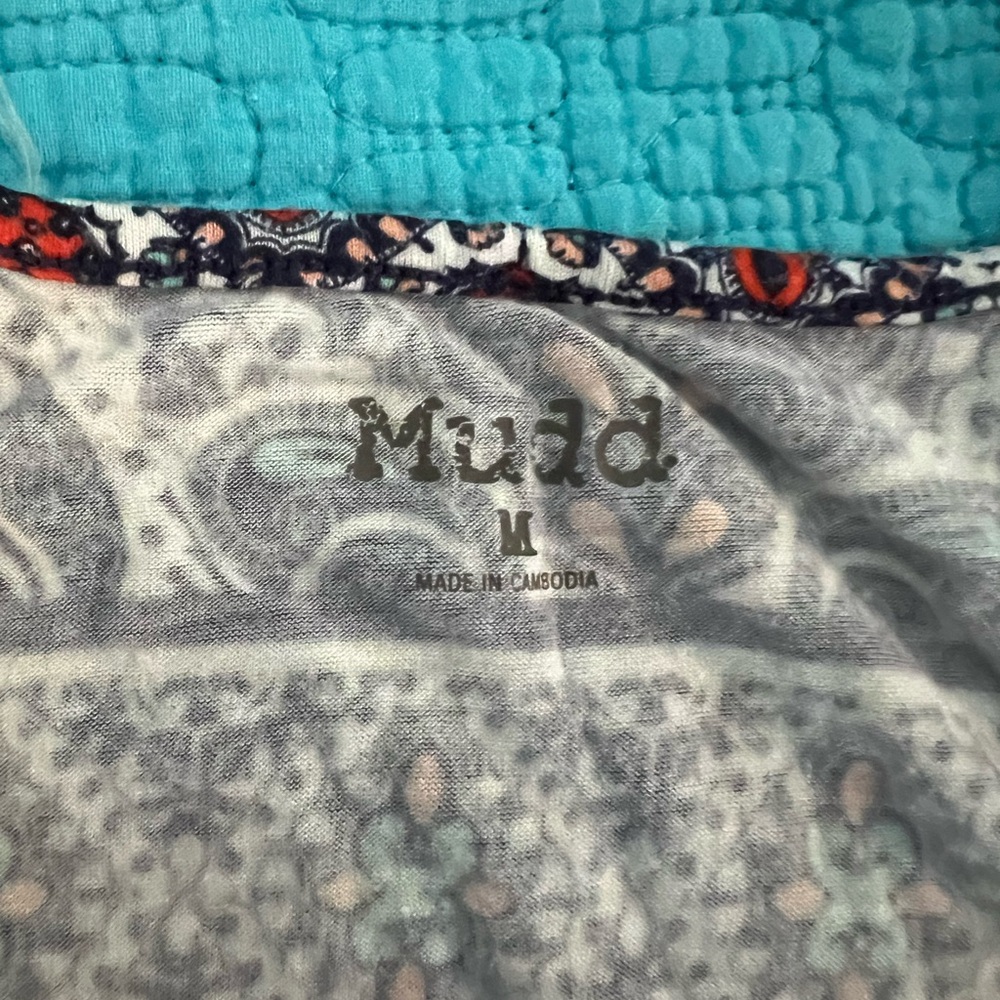 Mudd Colorful Patterned Tank Top - Picture 2 of 4